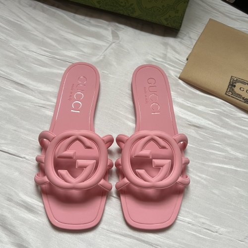 Wholesale Gucci Slippers For Women #1231822 $56.00 USD, Wholesale Quality Replica Gucci Slippers