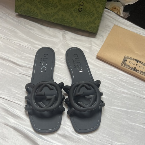 Wholesale Gucci Slippers For Women #1231824 $56.00 USD, Wholesale Quality Replica Gucci Slippers