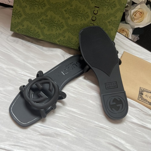 Replica Gucci Slippers For Women #1231824 $56.00 USD for Wholesale