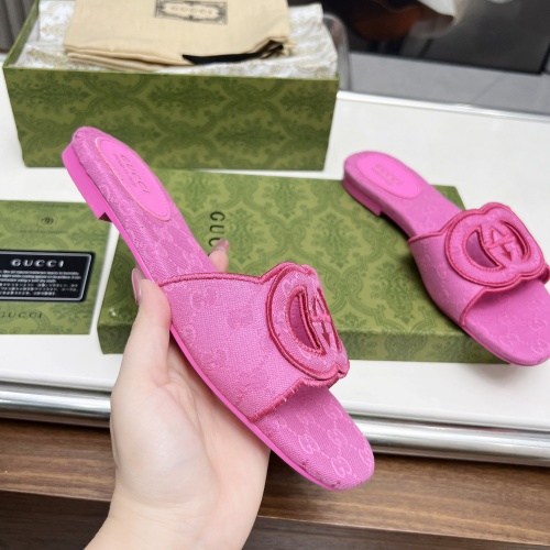 Replica Gucci Slippers For Women #1231828 $72.00 USD for Wholesale