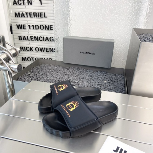 Replica Balenciaga Slippers For Men #1231830 $82.00 USD for Wholesale