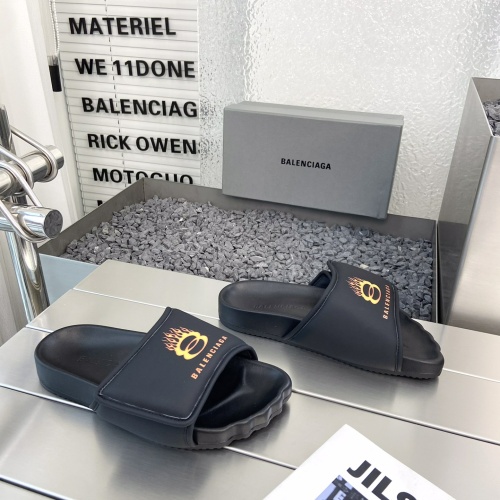 Replica Balenciaga Slippers For Men #1231830 $82.00 USD for Wholesale