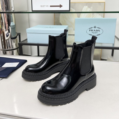 Wholesale Prada Boots For Women #1231844 $102.00 USD, Wholesale Quality Replica Prada Boots