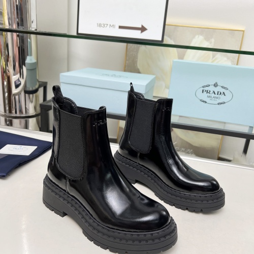 Replica Prada Boots For Women #1231844 $102.00 USD for Wholesale