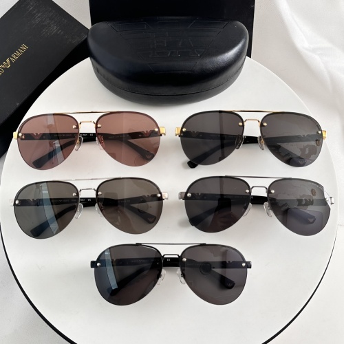 Replica Armani AAA Quality Sunglasses #1231876 $56.00 USD for Wholesale