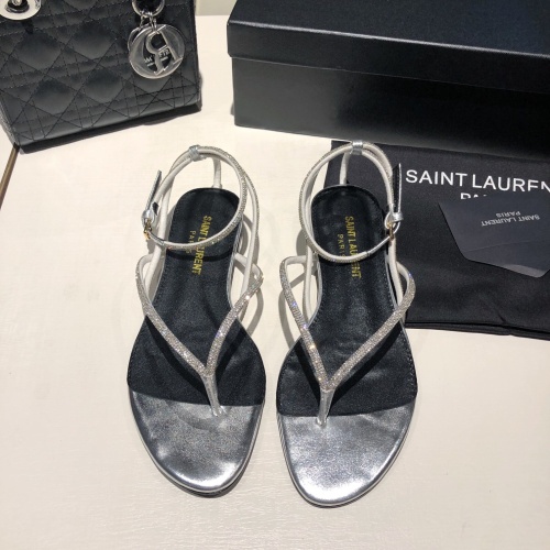 Wholesale Yves Saint Laurent YSL Sandal For Women #1231945 $98.00 USD, Wholesale Quality Replica Yves Saint Laurent YSL Sandal