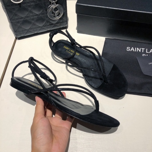 Replica Yves Saint Laurent YSL Sandal For Women #1231946 $98.00 USD for Wholesale