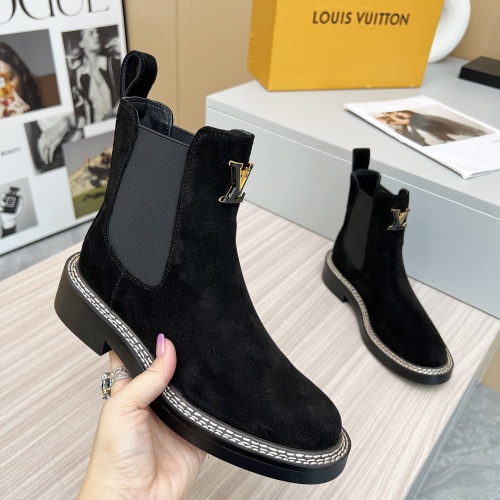 Replica Louis Vuitton Boots For Women #1231963 $102.00 USD for Wholesale