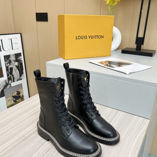 Replica Louis Vuitton Boots For Women #1231965 $115.00 USD for Wholesale