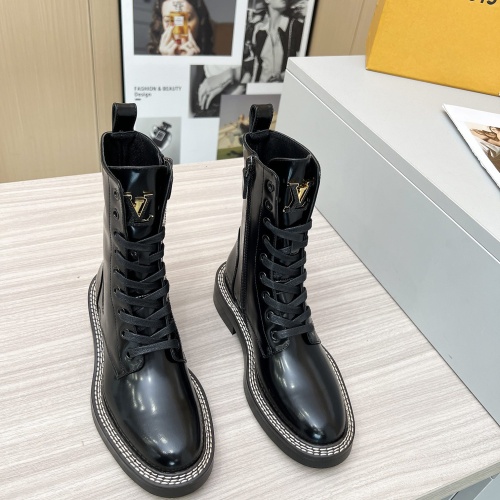 Replica Louis Vuitton Boots For Women #1231966 $115.00 USD for Wholesale