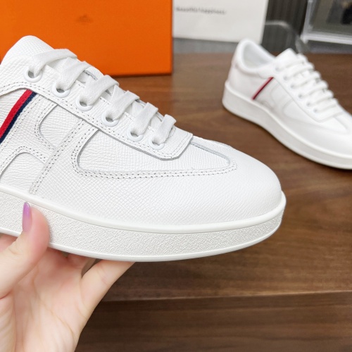 Replica Hermes Casual Shoes For Women #1231973 $98.00 USD for Wholesale