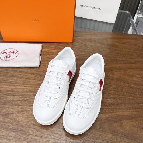 Replica Hermes Casual Shoes For Women #1231974 $98.00 USD for Wholesale