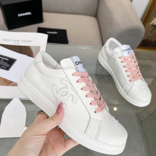 Replica Chanel Casual Shoes For Women #1231989 $100.00 USD for Wholesale