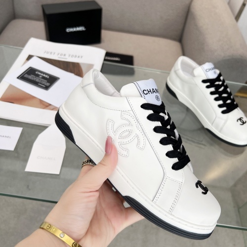 Replica Chanel Casual Shoes For Women #1231991 $100.00 USD for Wholesale