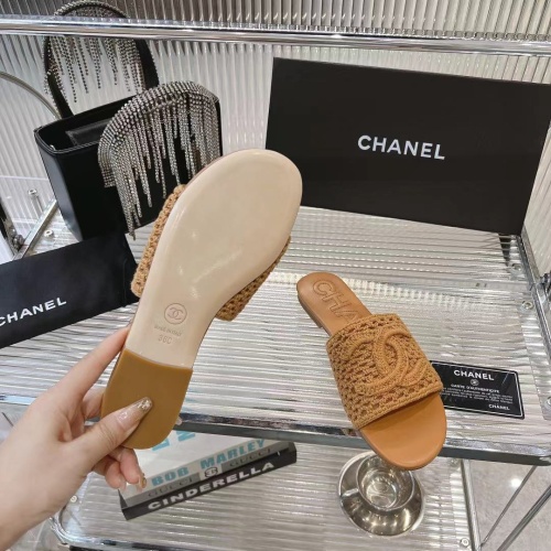 Replica Chanel Slippers For Women #1231993 $98.00 USD for Wholesale