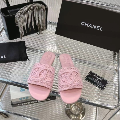 Wholesale Chanel Slippers For Women #1231994 $98.00 USD, Wholesale Quality Replica Chanel Slippers