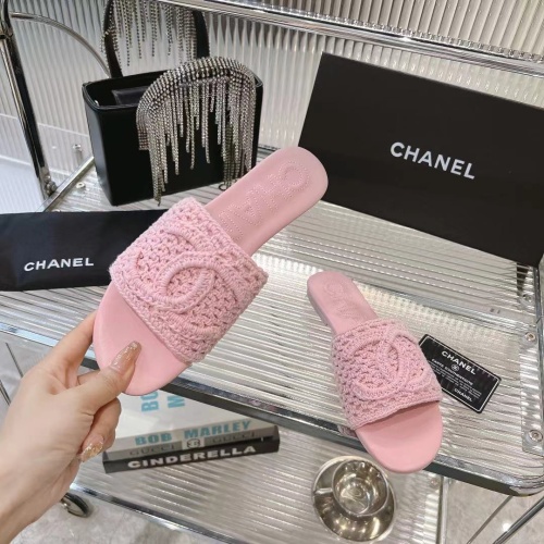 Replica Chanel Slippers For Women #1231994 $98.00 USD for Wholesale