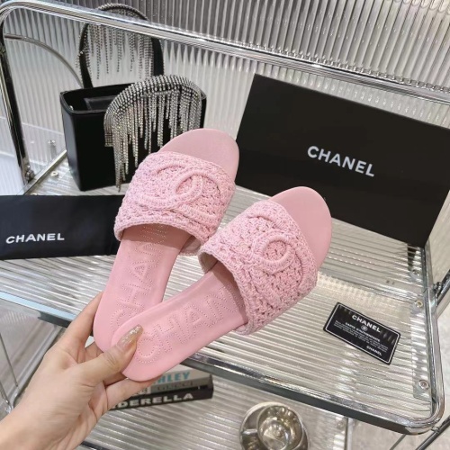 Replica Chanel Slippers For Women #1231994 $98.00 USD for Wholesale