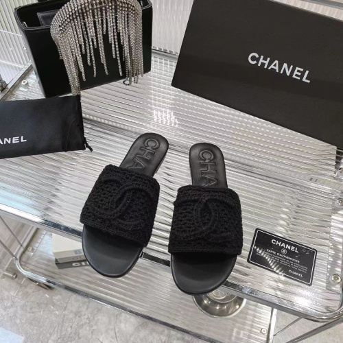 Wholesale Chanel Slippers For Women #1231995 $98.00 USD, Wholesale Quality Replica Chanel Slippers