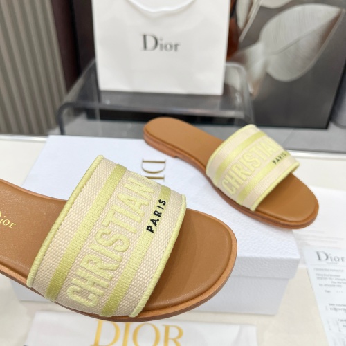 Replica Christian Dior Slippers For Women #1232006 $85.00 USD for Wholesale