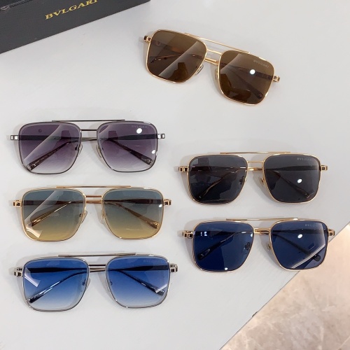 Replica Bvlgari AAA Quality Sunglasses #1232050 $60.00 USD for Wholesale