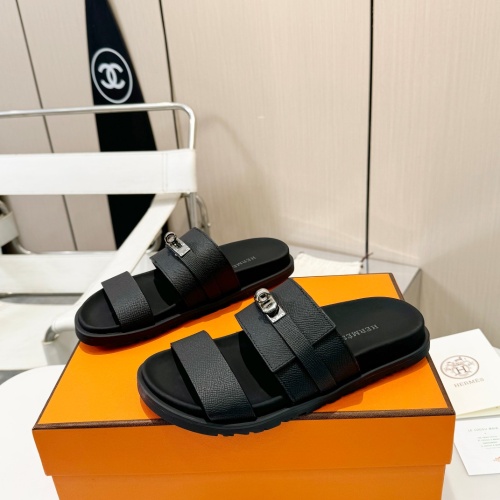 Wholesale Hermes Slippers For Men #1232107 $98.00 USD, Wholesale Quality Replica Hermes Slippers