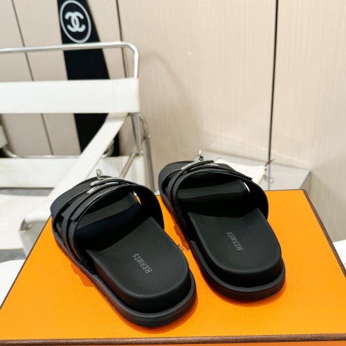 Replica Hermes Slippers For Men #1232107 $98.00 USD for Wholesale