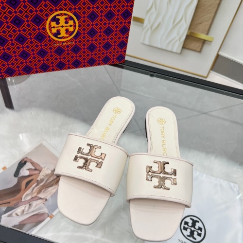 Wholesale Tory Burch TB Slippers For Women #1232120 $80.00 USD, Wholesale Quality Replica Tory Burch TB Slippers