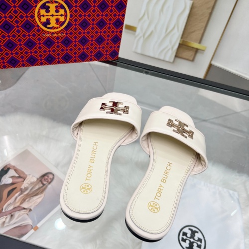 Replica Tory Burch TB Slippers For Women #1232120 $80.00 USD for Wholesale