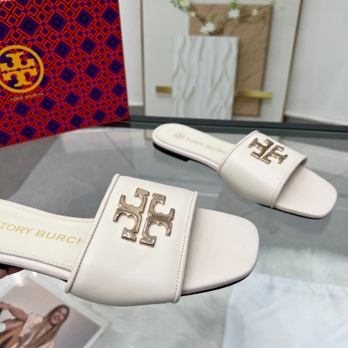 Replica Tory Burch TB Slippers For Women #1232120 $80.00 USD for Wholesale