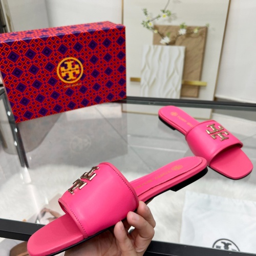 Replica Tory Burch TB Slippers For Women #1232121 $80.00 USD for Wholesale