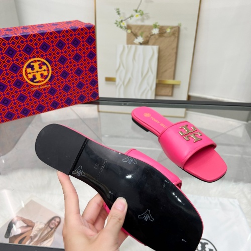 Replica Tory Burch TB Slippers For Women #1232121 $80.00 USD for Wholesale