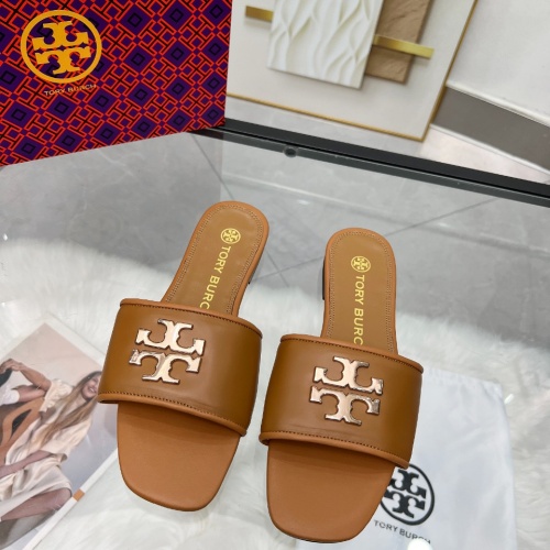 Wholesale Tory Burch TB Slippers For Women #1232122 $80.00 USD, Wholesale Quality Replica Tory Burch TB Slippers