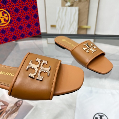 Replica Tory Burch TB Slippers For Women #1232122 $80.00 USD for Wholesale