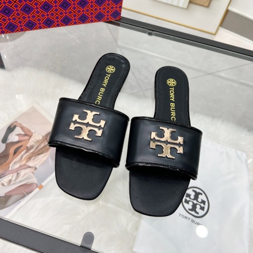 Wholesale Tory Burch TB Slippers For Women #1232124 $98.00 USD, Wholesale Quality Replica Tory Burch TB Slippers