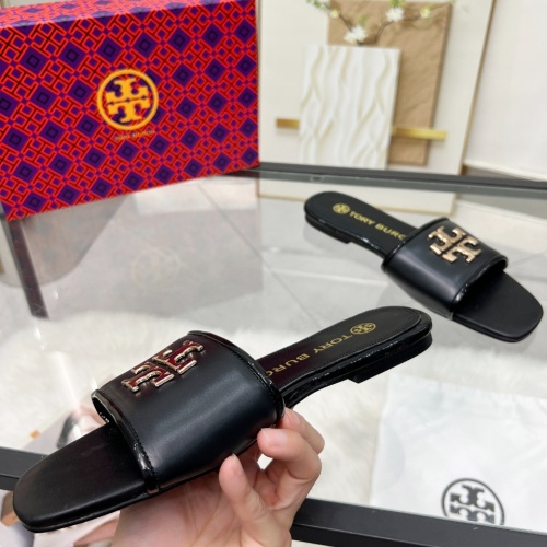 Replica Tory Burch TB Slippers For Women #1232124 $98.00 USD for Wholesale