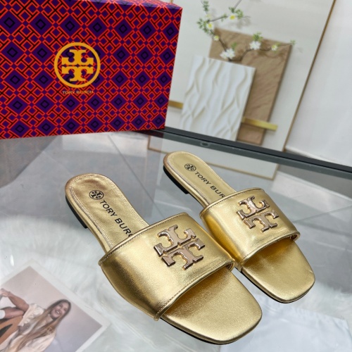 Replica Tory Burch TB Slippers For Women #1232126 $98.00 USD for Wholesale