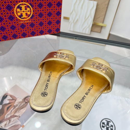 Replica Tory Burch TB Slippers For Women #1232126 $98.00 USD for Wholesale