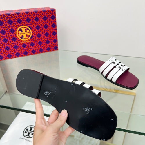 Replica Tory Burch TB Slippers For Women #1232127 $80.00 USD for Wholesale