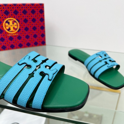 Replica Tory Burch TB Slippers For Women #1232128 $80.00 USD for Wholesale