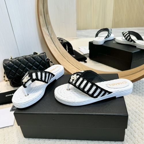 Replica Chanel Slippers For Women #1232129 $96.00 USD for Wholesale