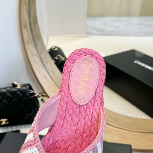 Replica Chanel Slippers For Women #1232130 $96.00 USD for Wholesale