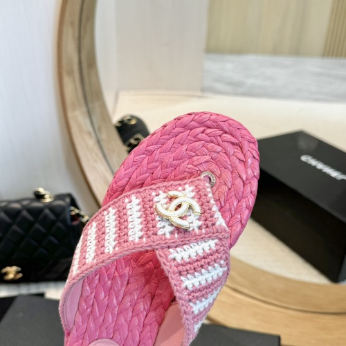 Replica Chanel Slippers For Women #1232130 $96.00 USD for Wholesale