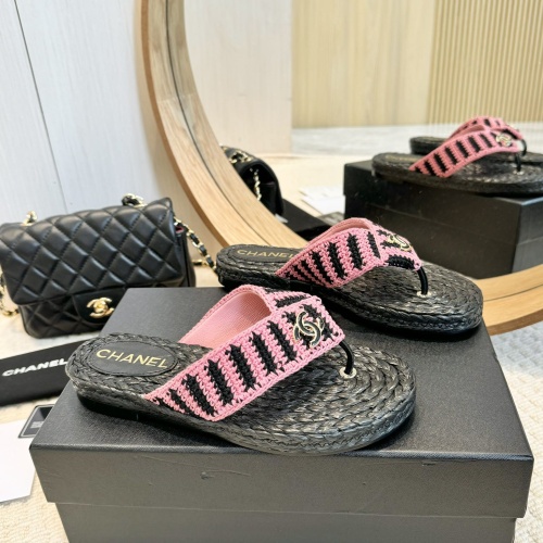 Replica Chanel Slippers For Women #1232131 $96.00 USD for Wholesale