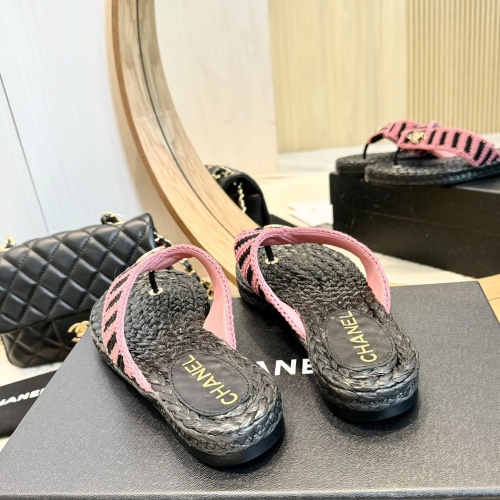 Replica Chanel Slippers For Women #1232131 $96.00 USD for Wholesale