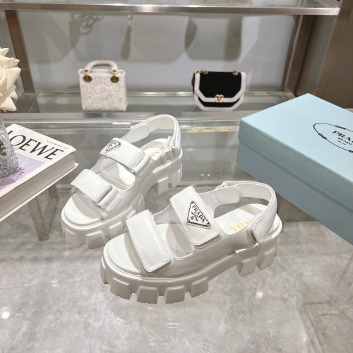 Wholesale Prada Sandal For Women #1232132 $98.00 USD, Wholesale Quality Replica Prada Sandal