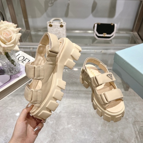 Replica Prada Sandal For Women #1232133 $98.00 USD for Wholesale