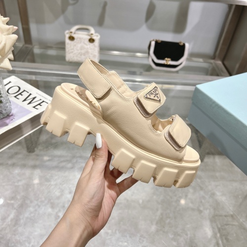 Replica Prada Sandal For Women #1232133 $98.00 USD for Wholesale