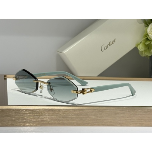 Wholesale Cartier AAA Quality Sunglassess #1232135 $60.00 USD, Wholesale Quality Replica Cartier AAA Quality Sunglassess