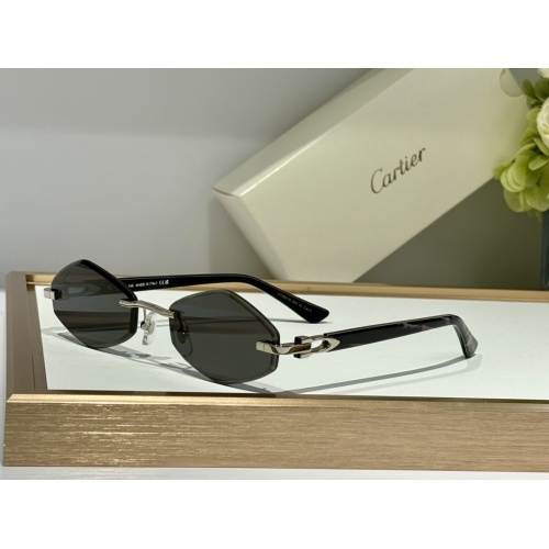 Wholesale Cartier AAA Quality Sunglassess #1232139 $60.00 USD, Wholesale Quality Replica Cartier AAA Quality Sunglassess